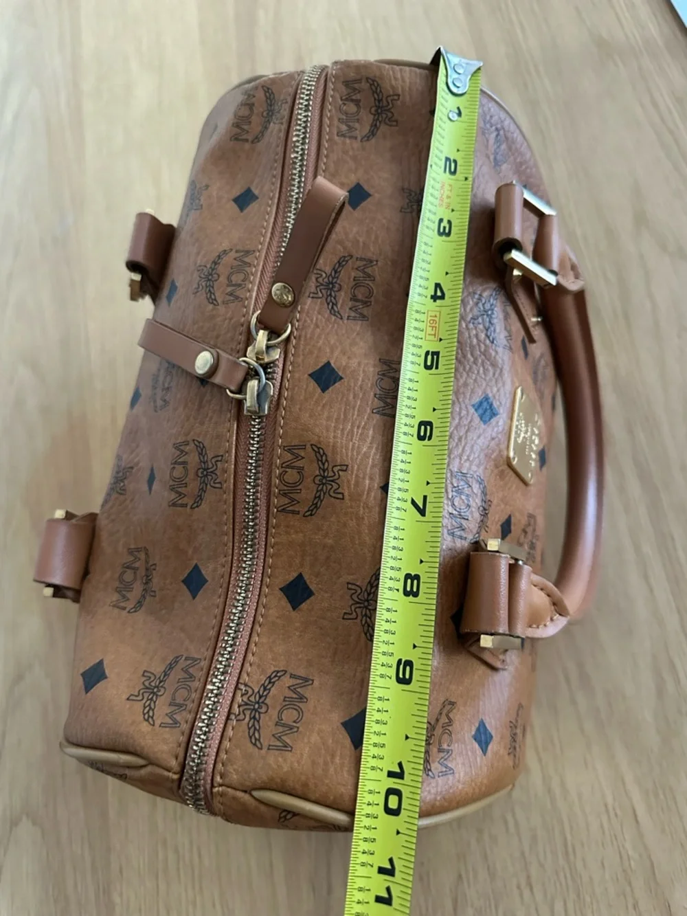 MCM Limited Boston Bag with dustbag - Picture 16 of 16